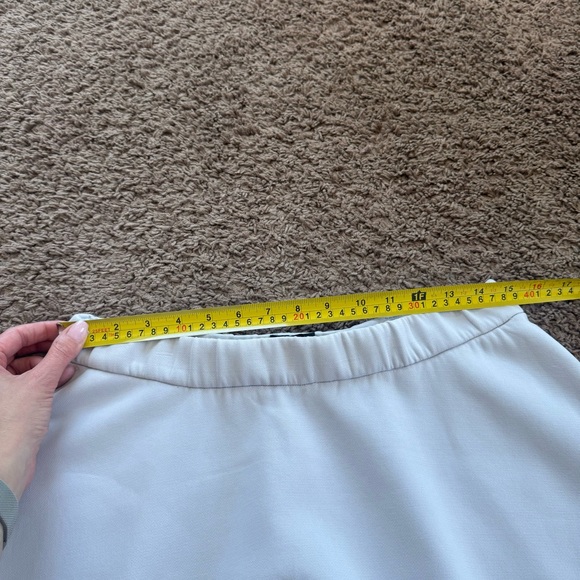 Express Lavender Scuba 3 Piece Pantsuit Oversized Blazer Trousers Skirt M 8 - Picture 10 of 16